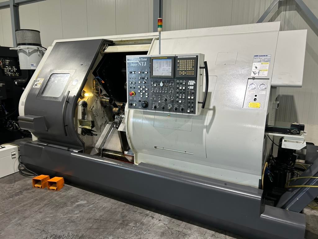 Nakamura-Tome Super NTJ Multitask CNC Draaibank, Ophalen of Verzenden, Gebruikt, Metaaldraaibank, Computergestuurd (Cnc)