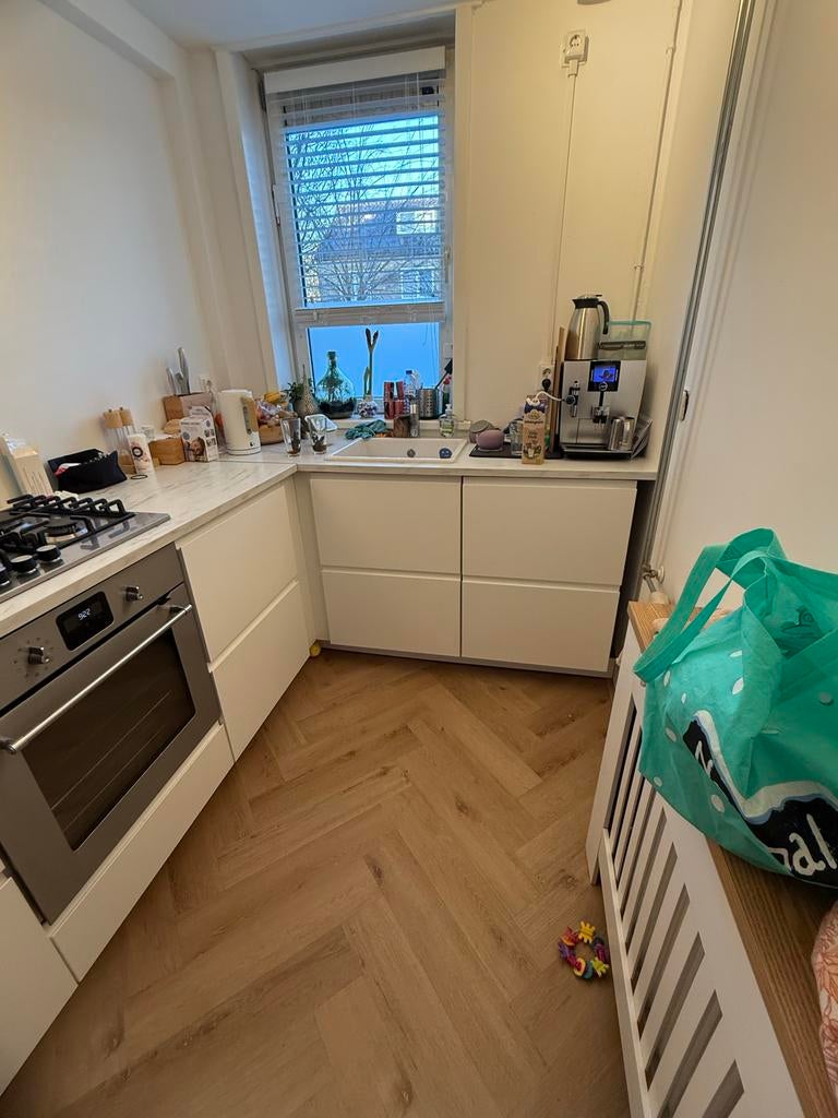 IKEA Voxtorp mat witte fronten, Ophalen, Minder dan 50 cm, Gebruikt, Minder dan 100 cm