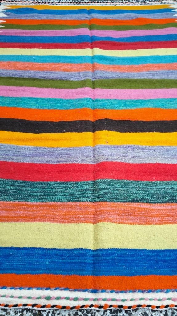 Handgeknoopt Berber kleed wol 292x198cm, 150 tot 200 cm, 200 cm of meer, Ophalen of Verzenden, Zo goed als nieuw