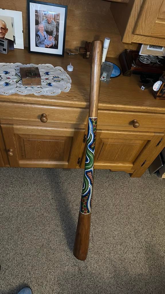 Didgeridoo handgemaakt, Ophalen