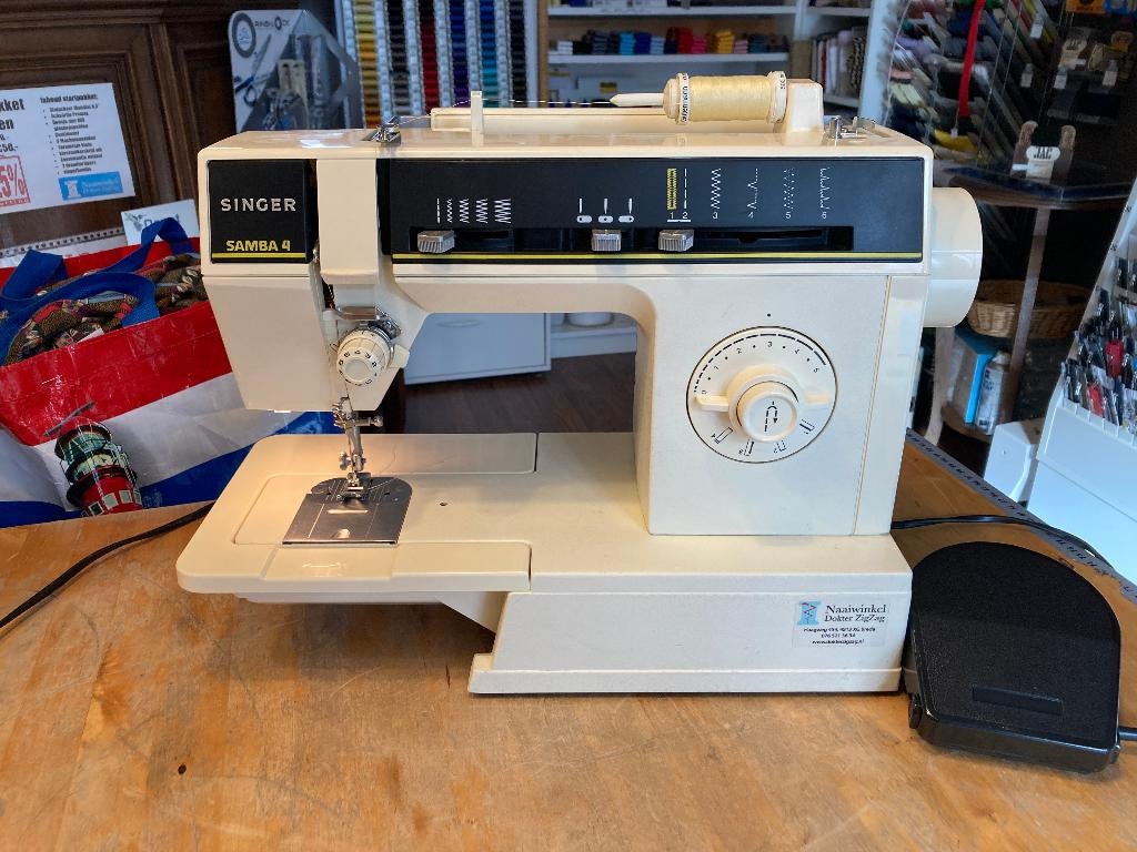 Singer 6212C "Samba 4" naaimachine, Gebruikt, Singer, Singer, Ophalen of Verzenden