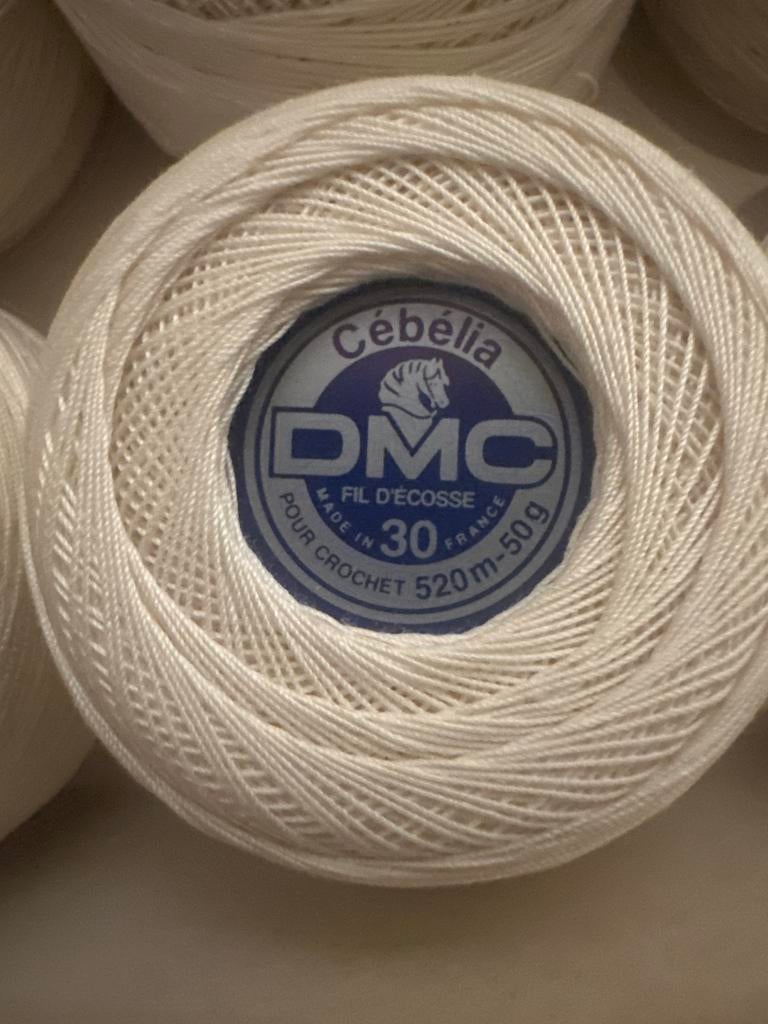 DMC Cebelia Haakgaren No. 30 - 10 bollen!, Ophalen of Verzenden, Nieuw, Haken, Wol of Garen