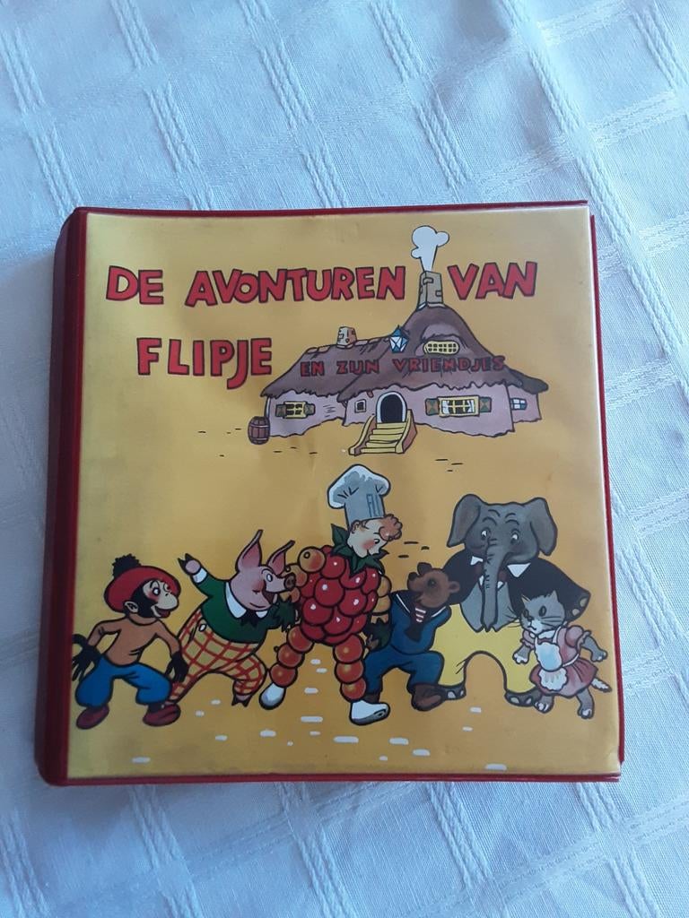 Flipje Tiel bewaarmapje met nr 2 tm 9, Boeken, Stripboeken, Zo goed als nieuw, Meerdere stripboeken, Ophalen of Verzenden