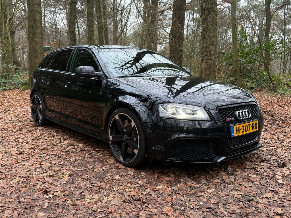 Audi RS3 2.5 Tfsi 250KW 2012 Zwart, Auto's, Automaat, Zwart, RS3, Vierwielaandrijving