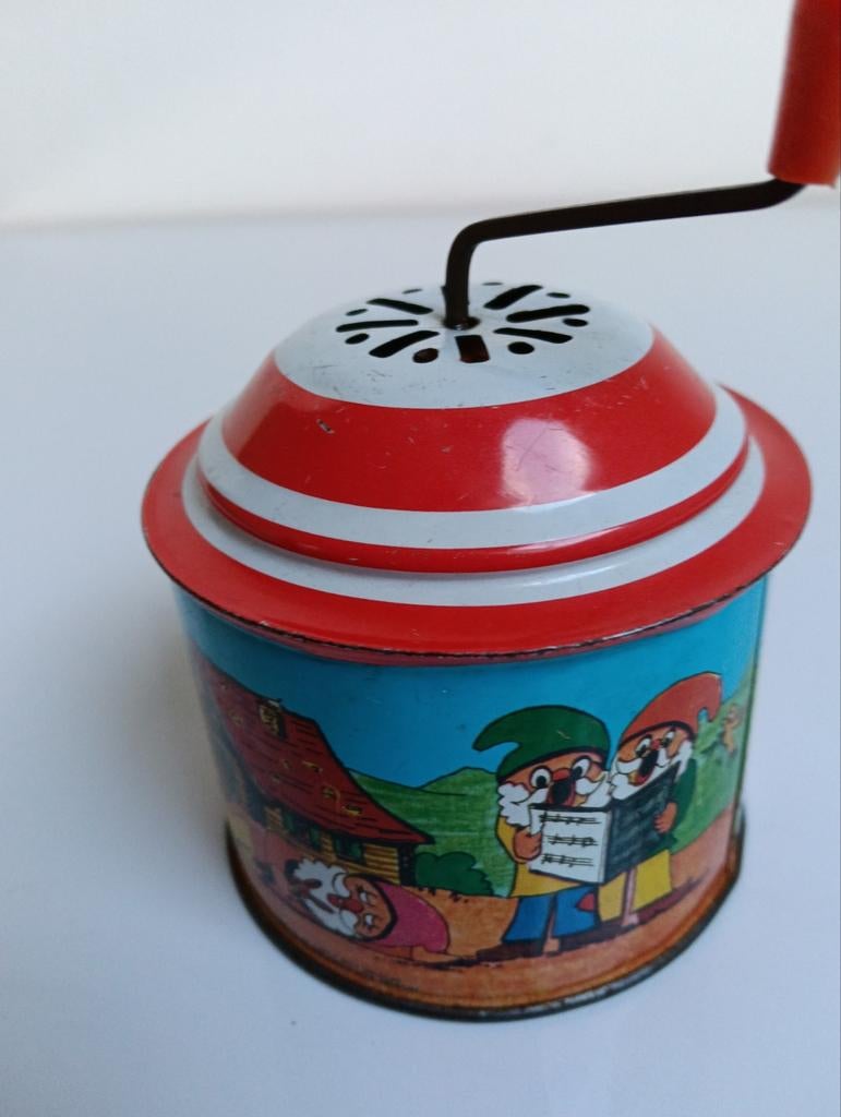 Draaimolen blikje, Verzamelen, Ophalen of Verzenden, Gebruikt, Overige