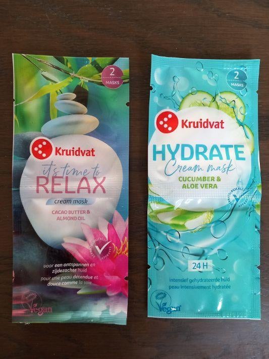 O74 Nieuwe gezichtsmaskers Kruidvat, Sieraden, Tassen en Uiterlijk, Uiterlijk | Gezichtsverzorging, Nieuw, Verzorging, Gehele gezicht