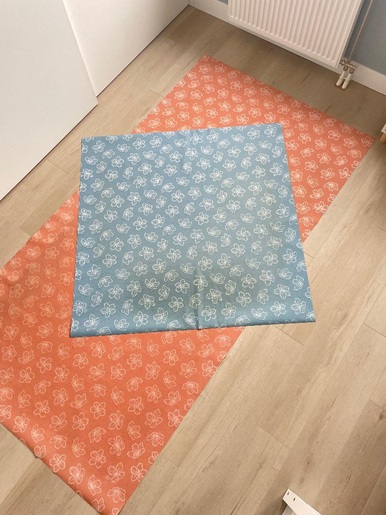 Gecaot Tafellinnen met print (geplastificeerd tafelkleed), Ophalen, Gebruikt, Rechthoek, Binnen