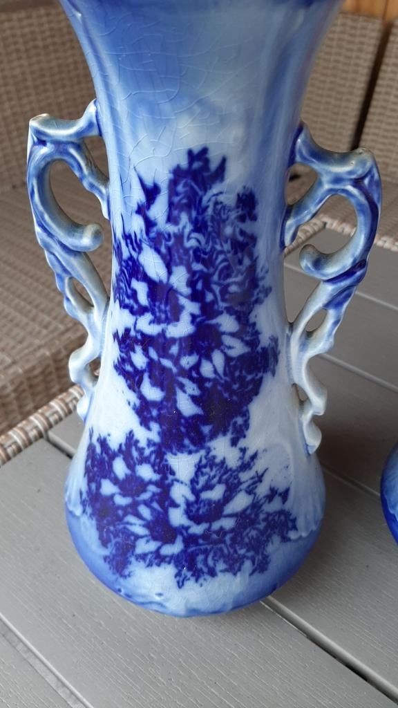 Flow blue vazen, Ophalen