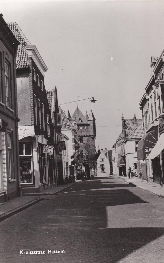Hattem Kruisstraat, Ophalen of Verzenden, 1960 tot 1980, Ongelopen, Gelderland