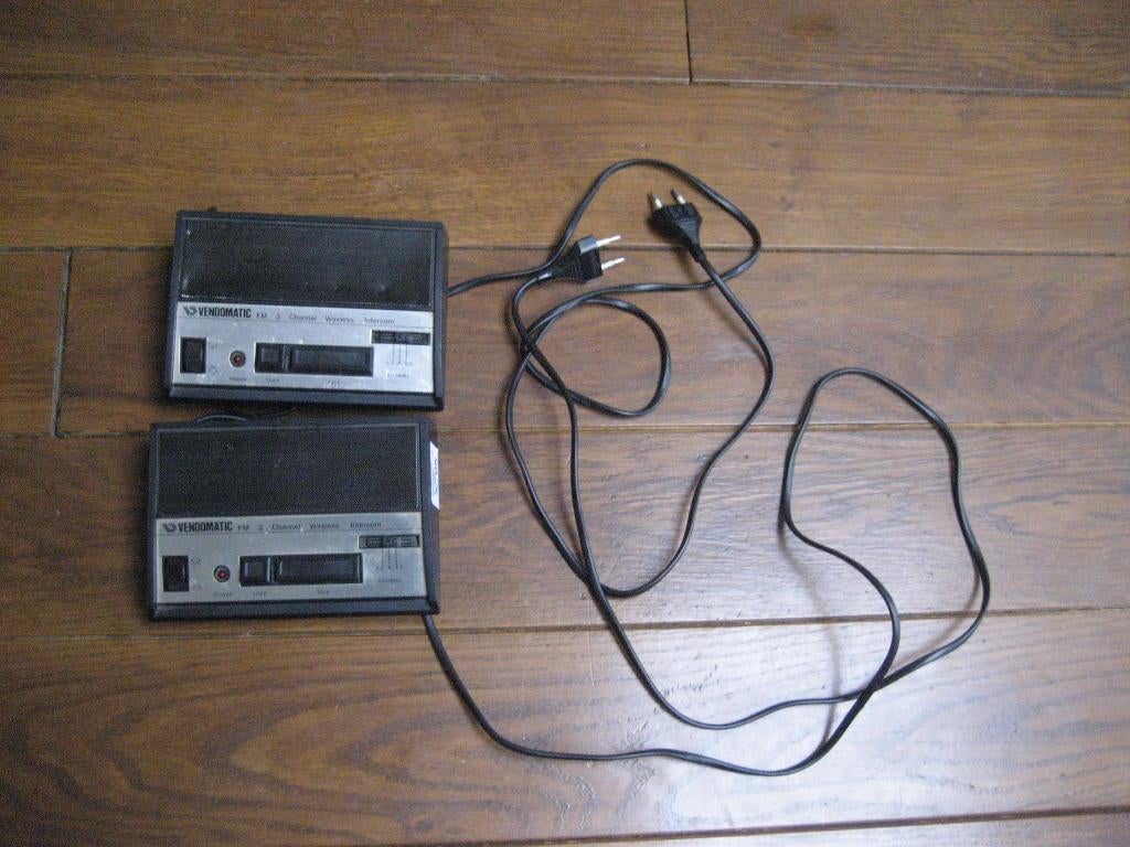 60s vendomatic intercom v&;d vintage, Ophalen of Verzenden