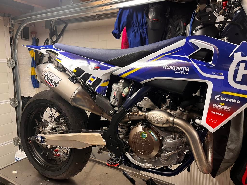HGS uitlaat systeem– FS450 2021 – KTM / Husky / GasGas, Ophalen of Verzenden, Gebruikt