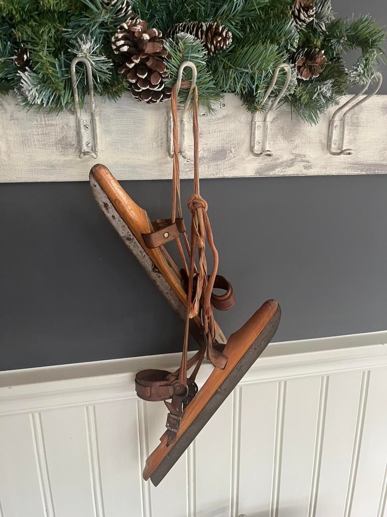 Schaatsen oude woonaccessoires decoratie, Ophalen, Zo goed als nieuw