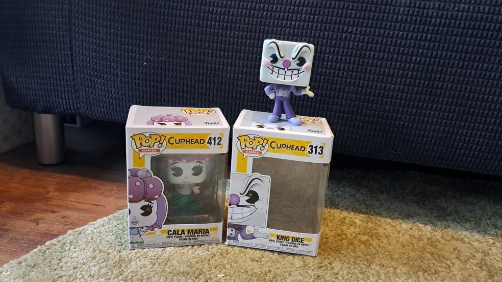 Cuphead Pop! Funko's, Ophalen of Verzenden, Zo goed als nieuw