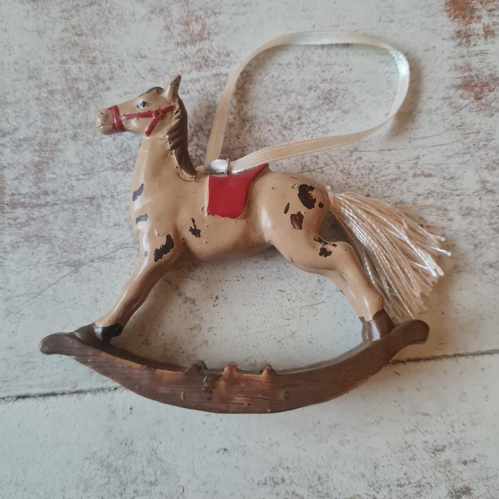 Hobbelpaard Kerst Hanger, Ophalen of Verzenden, Gebruikt, Dier of Natuur