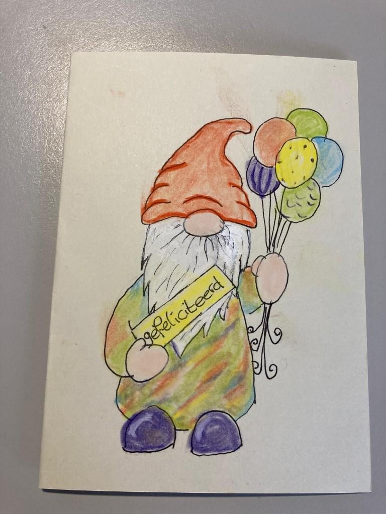 Zelfgemaakte kaart, Ophalen of Verzenden, Nieuw, Overige thema's