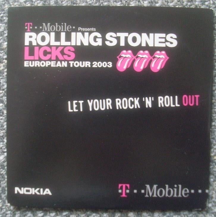 Rolling Stones - Let Your Rock 'n' Roll Out (T Mobile CD-rom, Ophalen of Verzenden, Zo goed als nieuw, Poprock