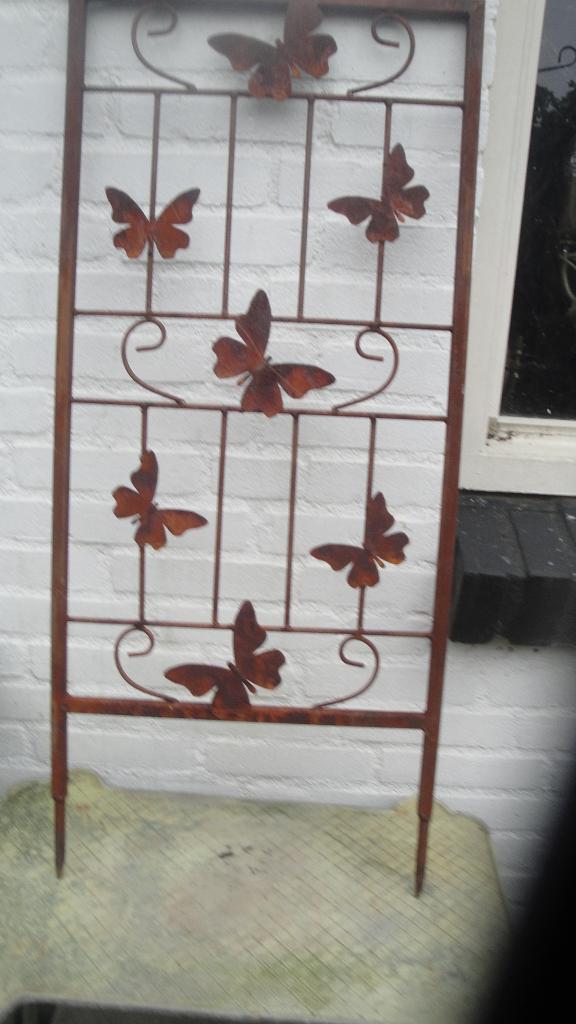 metalen vlinderrek tuinsteker, Tuin en Terras, Ophalen of Verzenden, Nieuw