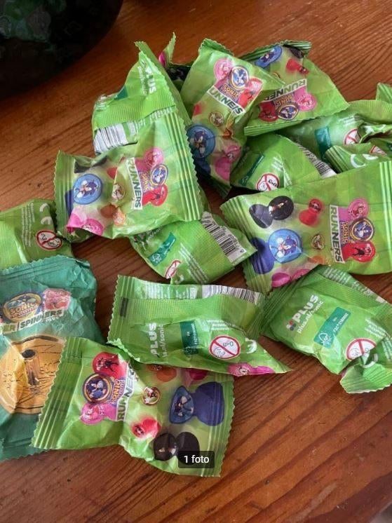 15st Sonic Runners in ongeopende verpakking van de plus!, Verzamelen, Supermarktacties, Plus, Ophalen of Verzenden