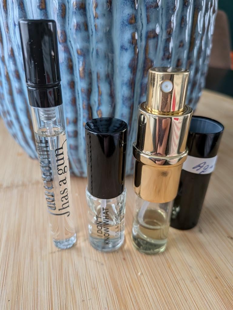 Parfum decants: Aqua Celestia, Juliette has a gun, D.S. & Du, Ophalen of Verzenden, Gebruikt