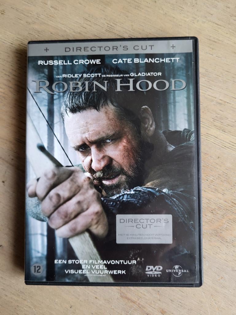 DVD Robin Hood - Russell Crowe, Cd's en Dvd's, Dvd's | Tv en Series, Vanaf 12 jaar, Ophalen of Verzenden, Zo goed als nieuw, Actie en Avontuur