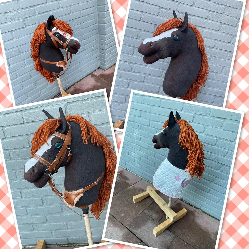 Hobby horse grijs met accessoires, Ophalen of Verzenden, Nieuw