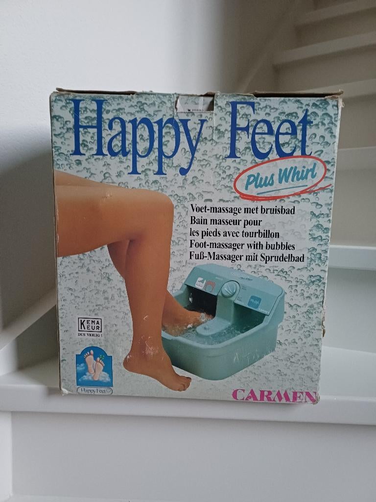 HAPPY FEET VOETENBAD MASSAGE/ BRUIS I.G.ST, Ophalen of Verzenden, Gebruikt, Hand- en Voetverzorging