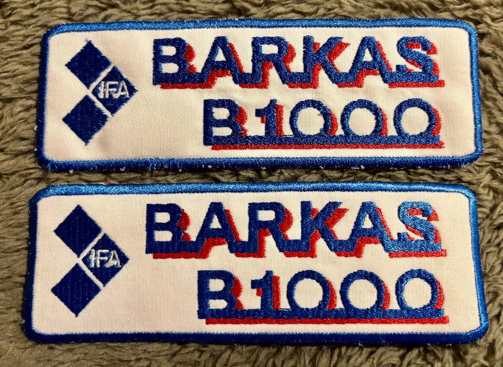 Barkas patches, NIEUW !!, Ophalen of Verzenden