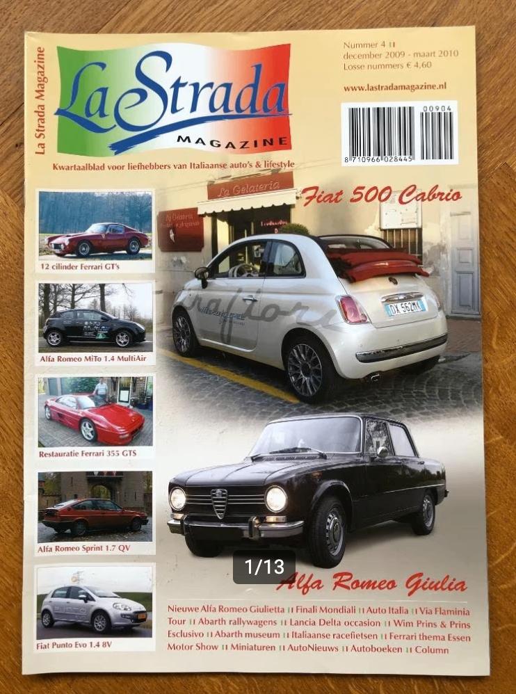 La Strada Magazine nr. 4 2009, Hans Ouweneel, Nieuw, Ophalen of Verzenden, Overige merken