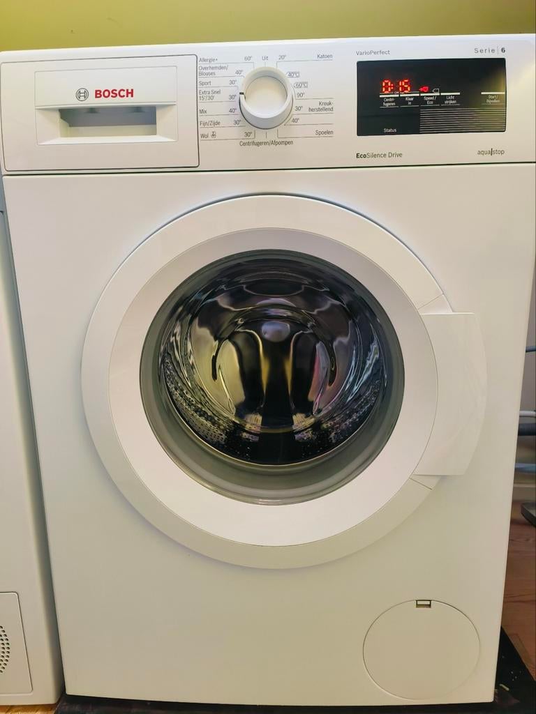 JONG Bosch Wasmachine A +++, Witgoed en Apparatuur, Wasdrogers, Minder dan 85 cm, 8 tot 10 kg, Ophalen of Verzenden, Zo goed als nieuw
