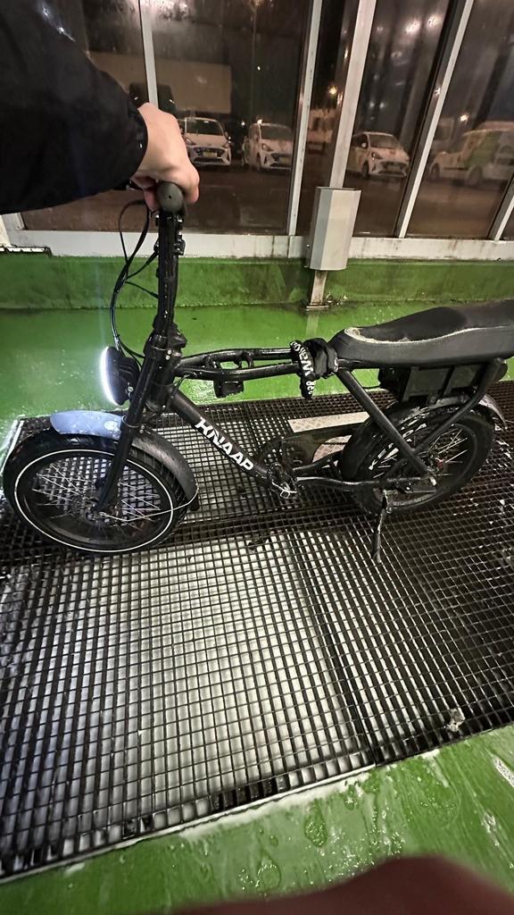 Elektrische Knaap AMS, Gebruikt, Minder dan 47 cm, 50 km per accu of meer, Ophalen