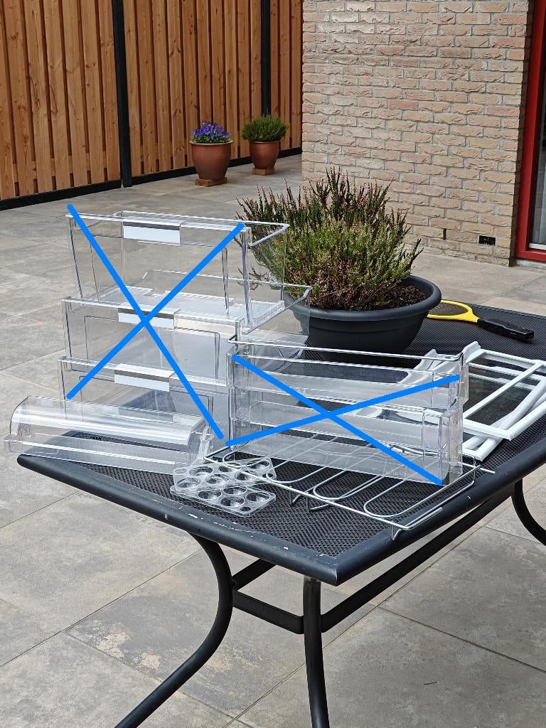 Onderdelen koel-/vriescombinatie IKEA Whirlpool Indesit, Ophalen of Verzenden