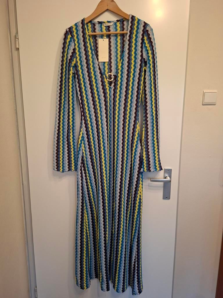 Nieuwe Aztec jurk Vera & Lucy - Maat L, Blauw, Maat 42/44 (L), Nieuw, Ophalen of Verzenden