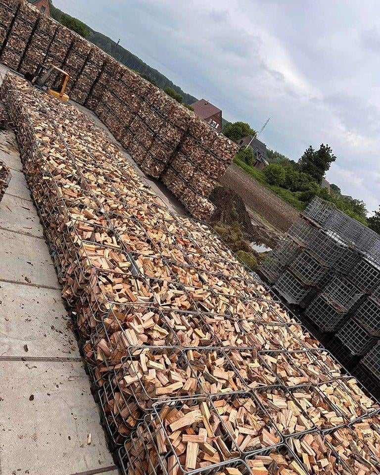 Haardhout Droog Eik & Beuk 100% Kachelhout, Minder dan 3 m³, Ophalen of Verzenden