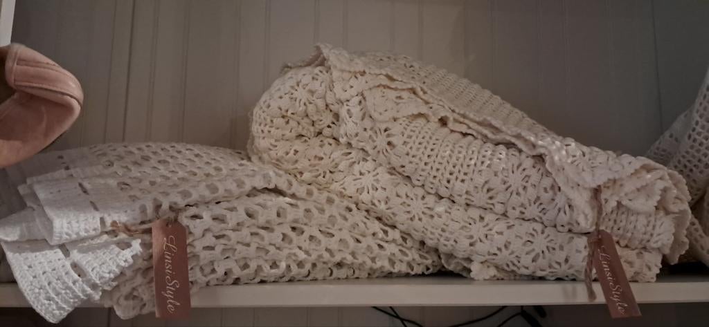 Oude Brocante Spreien - Diverse Maten, Antiek en Kunst, Ophalen of Verzenden