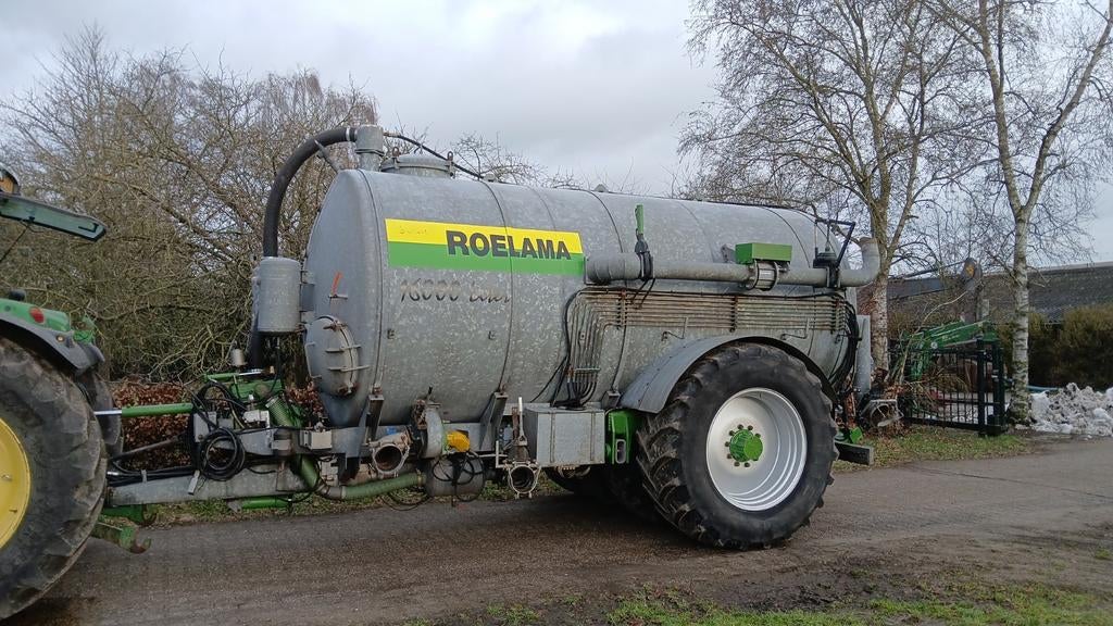 Roelama mesttank 2 x dubbeltwin 4 wiel 16000 liter giertank, Zakelijke goederen, Ophalen, Gewasbescherming en Bemesting