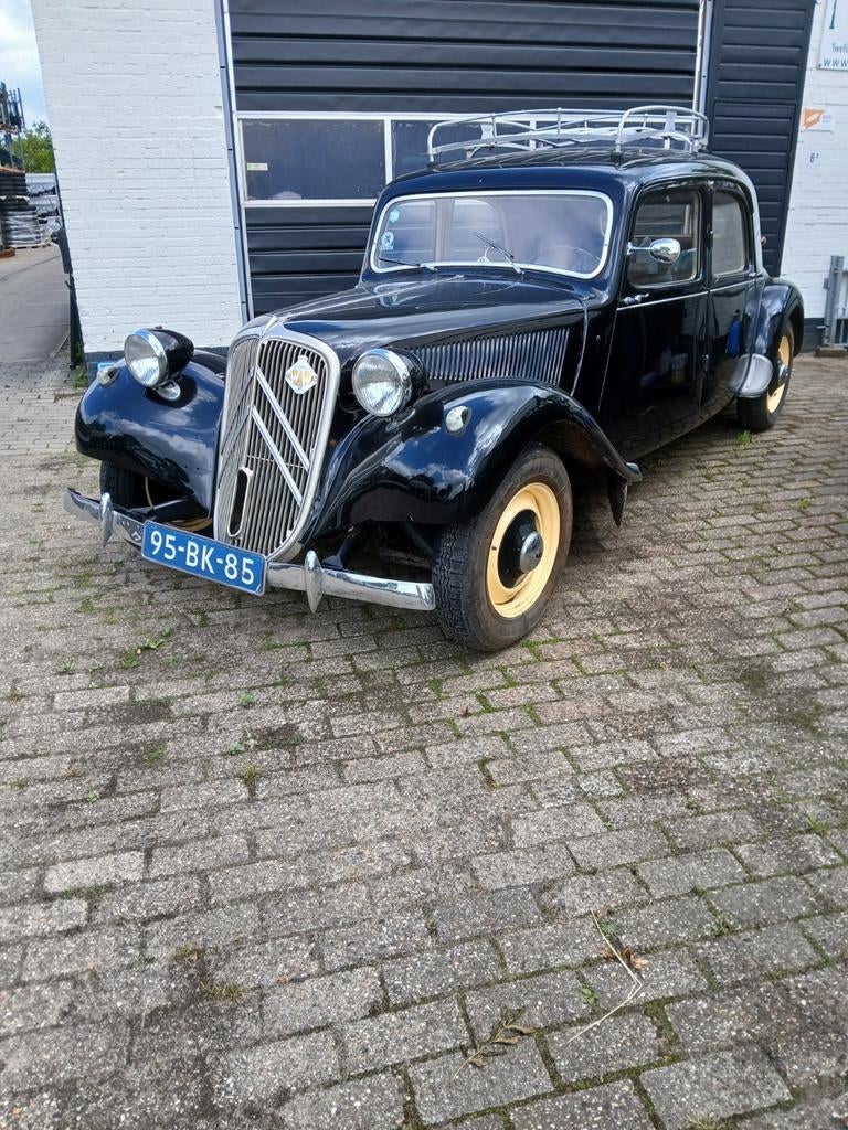 Citroën Citroen 1955 Zwart € 12000, 1140 kg, Zwart, Origineel Nederlands, Bedrijf