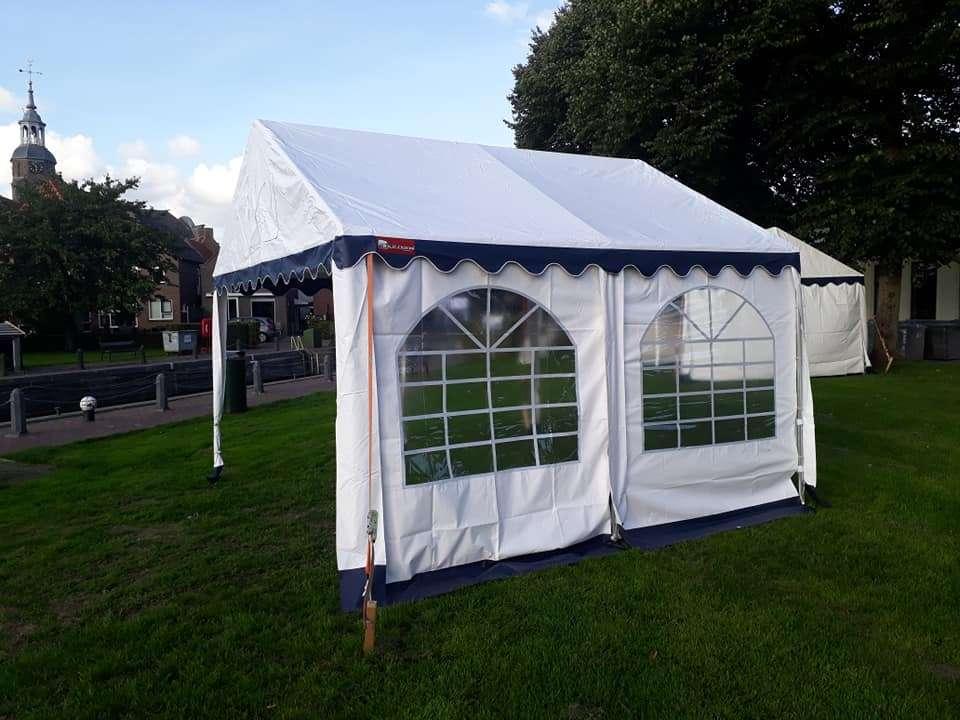 Partytent te huur 3x4 meter, Hobby en Vrije tijd, Feestartikelen | Verhuur, Gebruikt, Overige, Ophalen
