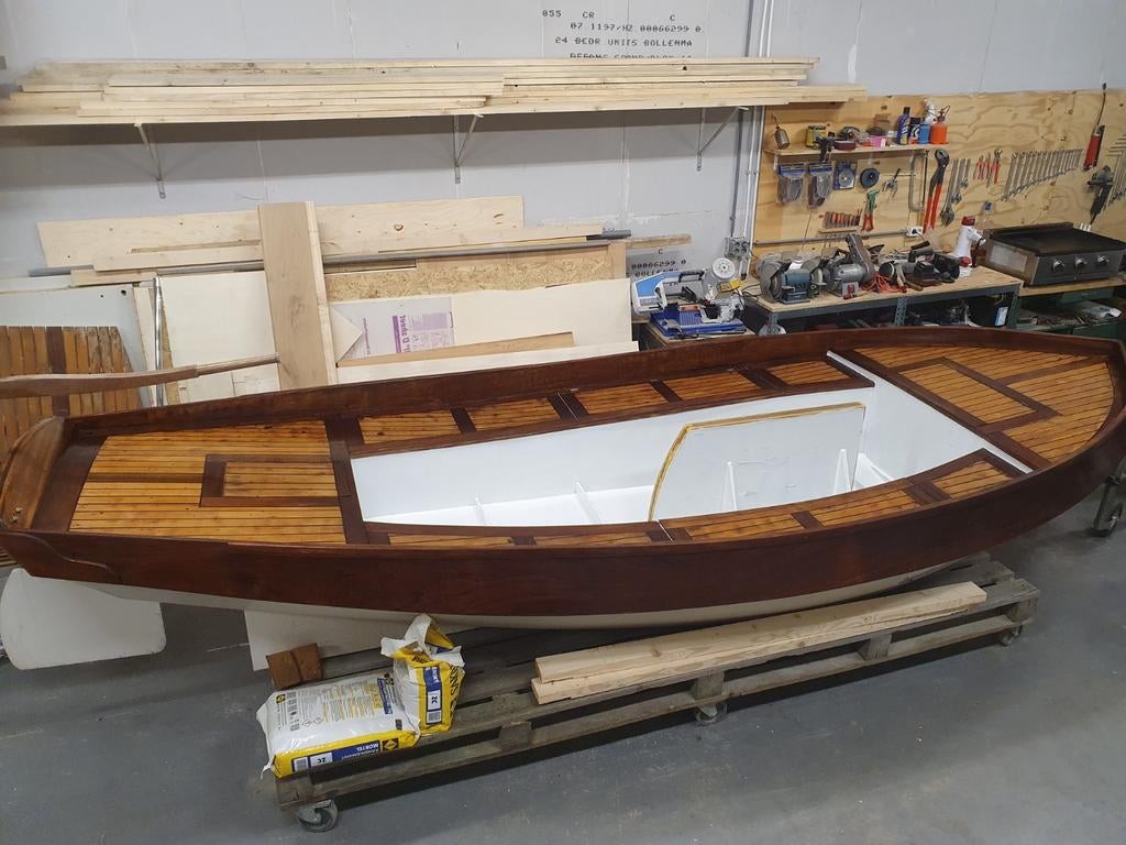 Te koop sloep, Watersport en Boten, Sloepen, Tot 10 pk, Ophalen of Verzenden, 3 tot 6 meter, Buitenboordmotor