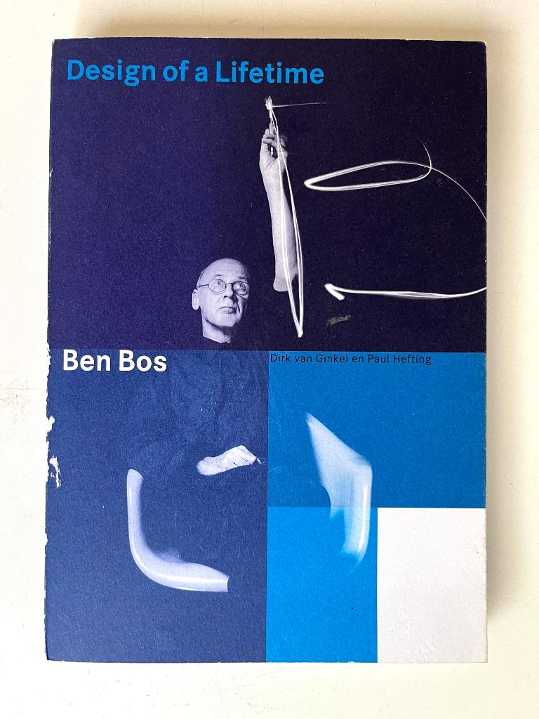 GESIGNEERD- Ben Bos - Design of a Lifetime, Zo goed als nieuw, Overige onderwerpen, Paul Hefting, Ophalen of Verzenden