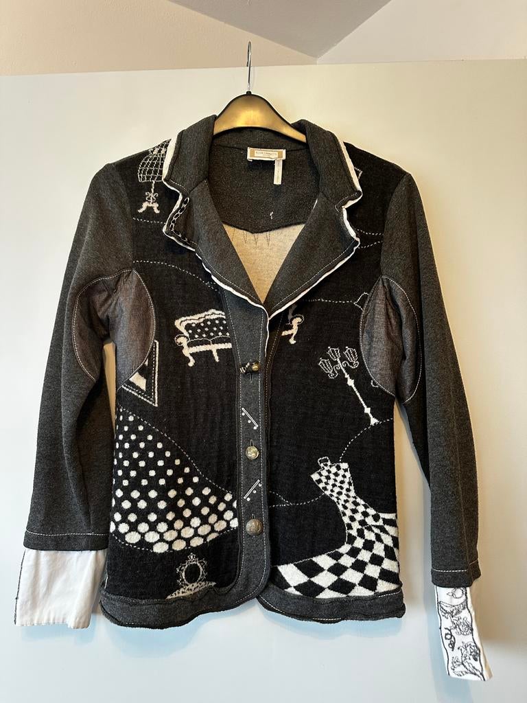 Elisa Cavaletti Jasje - Speels & Sjiek, Maat M, Ophalen of Verzenden, Gedragen, Maat 38/40 (M), Jasje