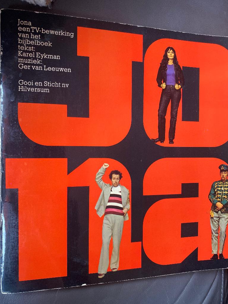 Jona TV Bewerking Bijbelboek Eykman ( lp vinyl), Ophalen of Verzenden, Gebruikt, 12 inch, Levenslied of Smartlap