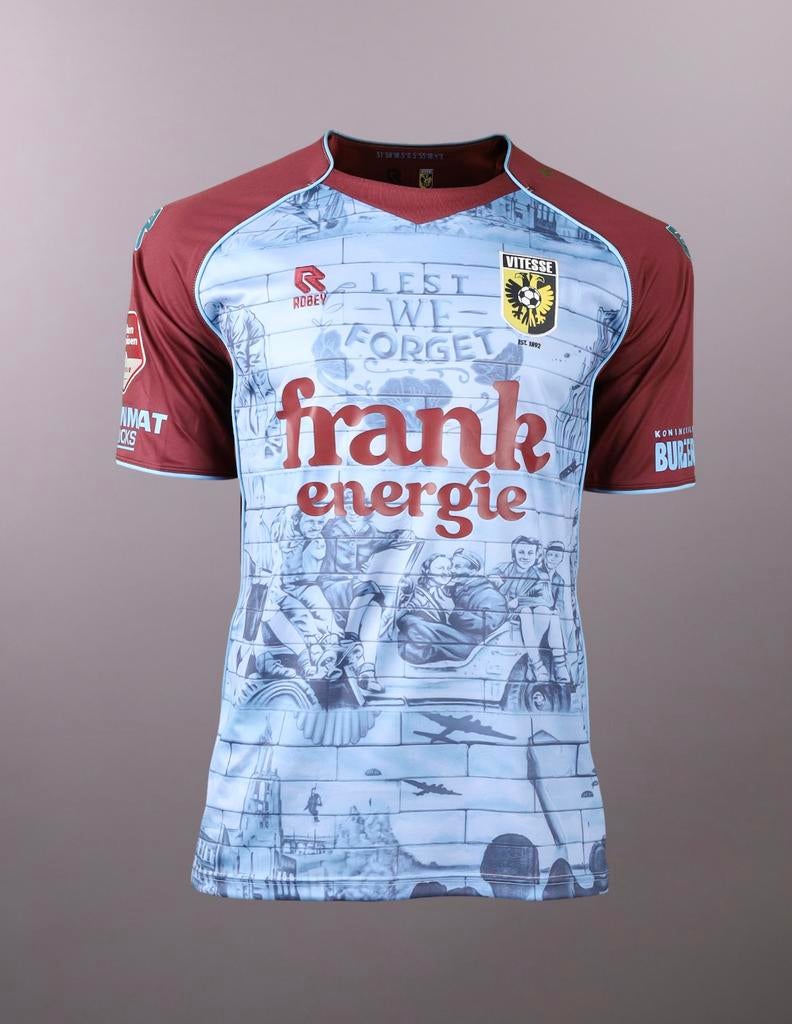 Vitesse Airborne shirt / matchworn / match issued, Ophalen of Verzenden, Gebruikt, Shirt