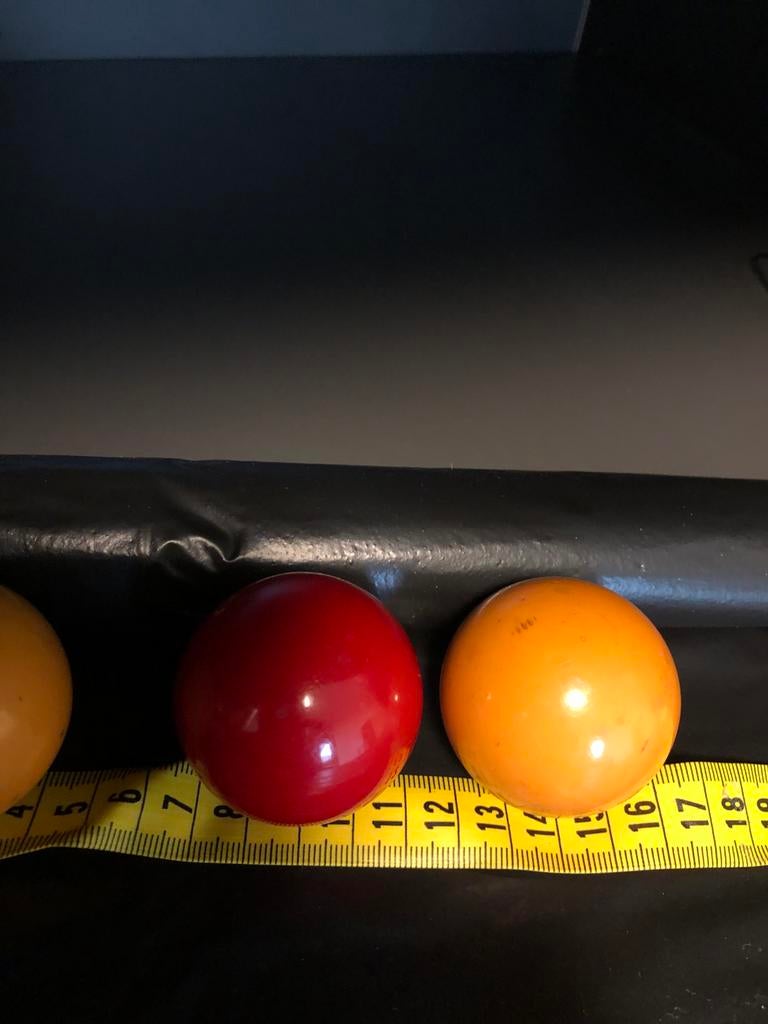 Biljartballen, Ophalen, Gebruikt, Keu of Ballen