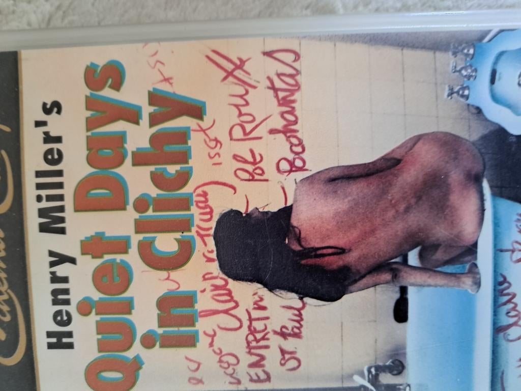 QUIET DAYS IN CLICHY, Alle leeftijden, Verzenden, Gebruikt