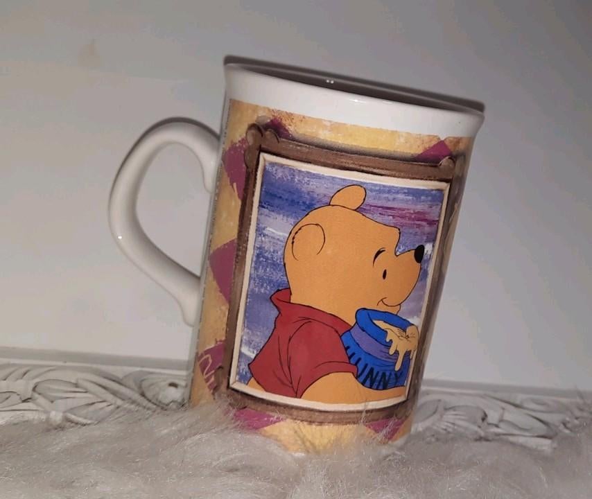 Disney mokken., Ophalen of Verzenden, Mickey Mouse, Gebruikt, Servies