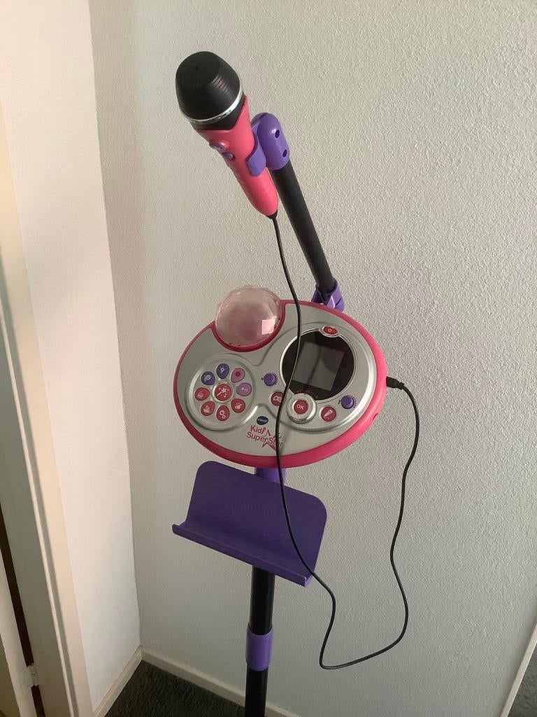 Vtech kidi superstar microfoon, Ophalen of Verzenden, Zo goed als nieuw