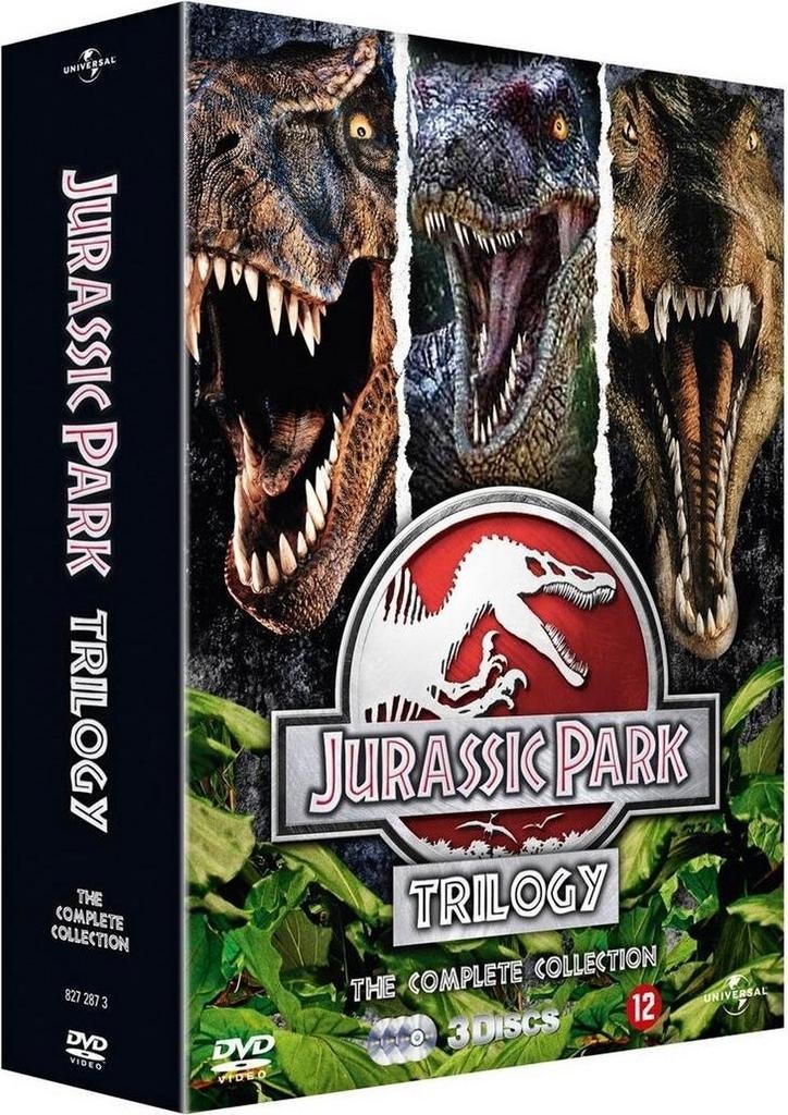 Jurassic Park Trilogy - Complete DVD Collectie, Ophalen, Boxset, Zo goed als nieuw, Actie en Avontuur