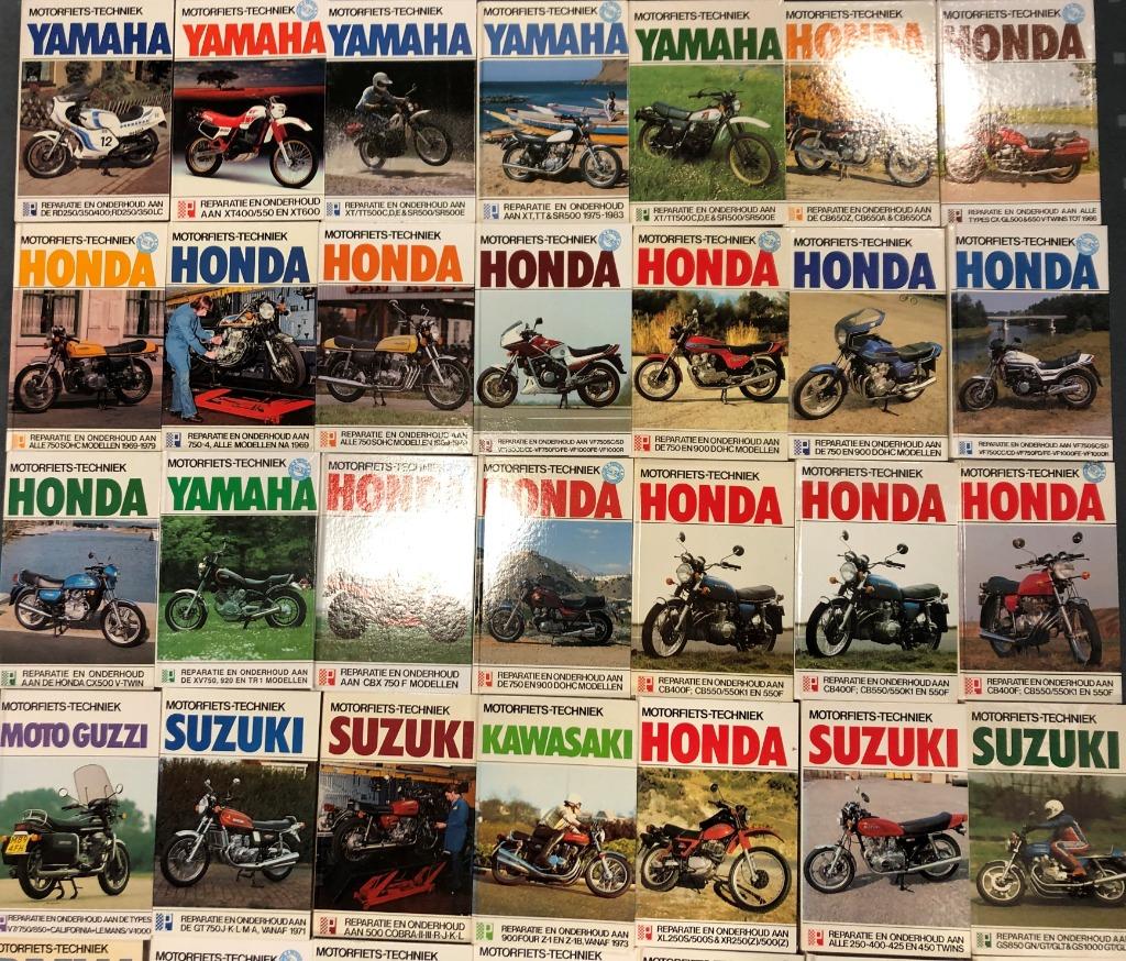 werkplaatshandboeken HONDA SUZUKI YAMAHA KAWASAKI *NIEUW NL*, Ophalen of Verzenden, Honda