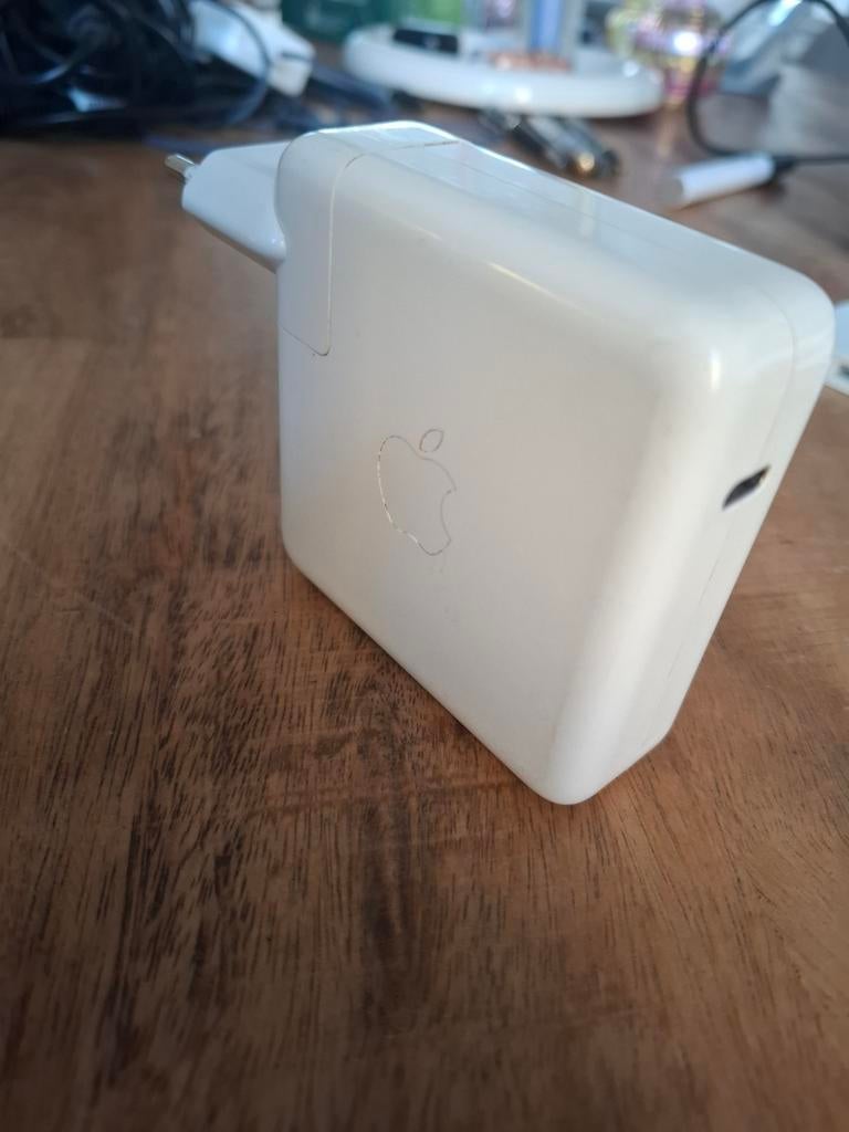 Apple USB-C 87W Power Adapter A1719 - Gebruikt, Ophalen of Verzenden, Gebruikt, Apple