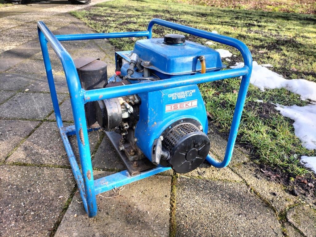 Iseki aggregaat generator, Ophalen, Gebruikt